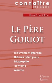 Fiche de lecture Le Père Goriot de Balzac (Analyse littéraire de référence et résumé complet) - Cover