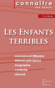 Fiche de lecture Les Enfants terribles de Jean Cocteau (Analyse littéraire de référence et résumé complet) - Cover
