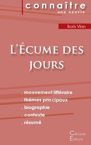 Fiche de lecture L'Ecume des jours (Analyse littéraire de référence et résumé complet) - Cover