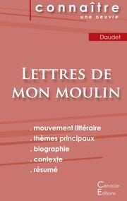 Fiche de lecture Lettres de mon moulin de Alphonse Daudet (Analyse littéraire de référence et résumé complet) - Cover