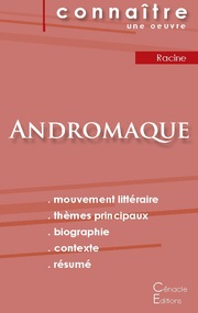 Fiche de lecture Andromaque de Racine (Analyse littéraire de référence et résumé complet) - Cover