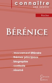 Fiche de lecture Bérénice de Racine (Analyse littéraire de référence et résumé complet) - Cover