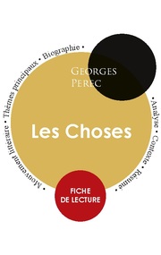 Fiche de lecture Les Choses (Étude intégrale) - Cover