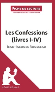 Les Confessions (livres I-IV) de Jean-Jacques Rousseau (Fiche de lecture)