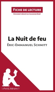 La Nuit de feu d'Éric-Emmanuel Schmitt (Fiche de lecture)