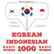 1000 essential words in Indonesian - Cover