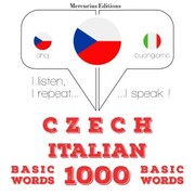 Cestina - italstina: 1000 základních slov - Cover