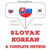 Slovenský - kórejský: kompletná metóda