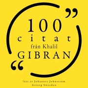 100 citat från Khalil Gibran - Cover