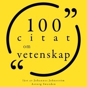 100 citat om vetenskap - Cover