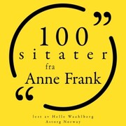 100 sitater fra Anne Frank - Cover