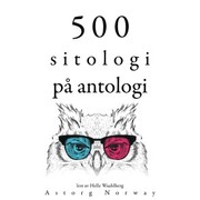 500 sitater av antologier - Cover
