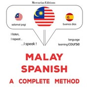 Malay - Spanish : a complete method - Cover