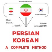 Persian - Korean : a complete method - Cover
