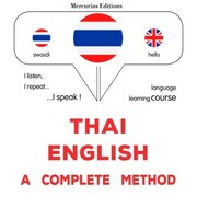 Thaï - English : a complete method - Cover