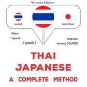 Thaï - Japanese : a complete method - Cover