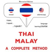 Thaï - Malay : a complete method - Cover