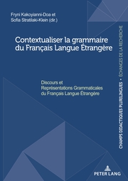 Contextualiser la grammaire du Français Langue Étrangère - Cover