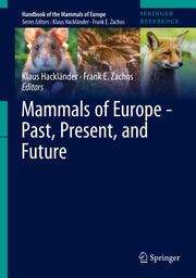 Mammals of Europe - Past, Present, and Future - Cover