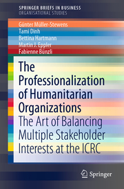 The Professionalization of Humanitarian Organizations - Cover