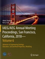 IAEG/AEG Annual Meeting Proceedings, San Francisco, California, 2018Volume 6