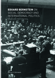Eduard Bernstein on Social Democracy and International Politics - Cover