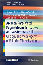 Archean Rare-Metal Pegmatites in Zimbabwe and Western Australia - Cover