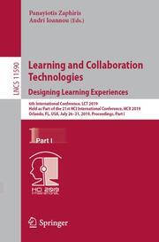 Learning and Collaboration Technologies. Designing Learning Experiences - Cover
