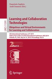 Learning and Collaboration Technologies. Ubiquitous and Virtual Environments for Learning and Collaboration - Cover