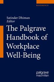 The Palgrave Handbook of Workplace Well-Being