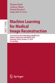 Machine Learning for Medical Image Reconstruction - Cover