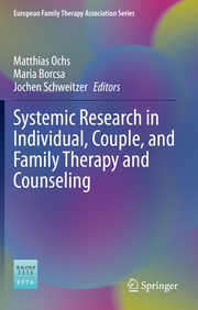 Systemic Research in Individual, Couple, and Family Therapy and Counseling - Cover