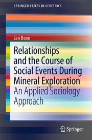 Relationships and the Course of Social Events During Mineral Exploration - Cover