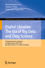 Digital Libraries: The Era of Big Data and Data Science - Cover