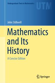 Mathematics and Its History - Cover