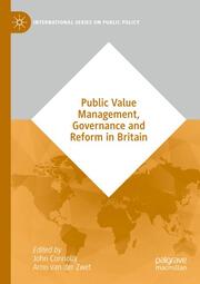 Public Value Management, Governance and Reform in Britain - Cover