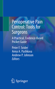 Perioperative Pain Control: Tools for Surgeons