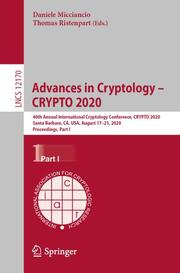 Advances in Cryptology - CRYPTO 2020