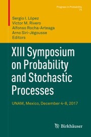 XIII Symposium on Probability and Stochastic Processes - Cover