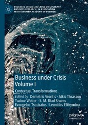 Business Under Crisis Volume I - Cover