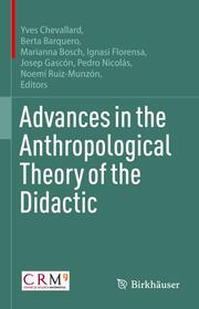 Advances in the Anthropological Theory of the Didactic - Cover