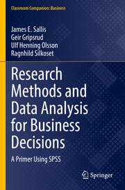 Research Methods and Data Analysis for Business Decisions - Cover