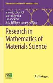 Research in Mathematics of Materials Science - Cover