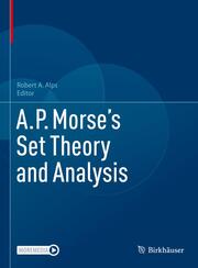 A.P. Morses Set Theory and Analysis - Cover