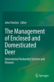 The Management of Enclosed and Domesticated Deer - Cover