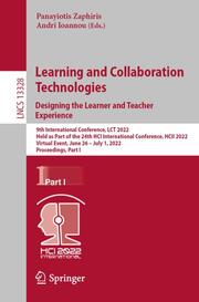 Learning and Collaboration Technologies. Designing the Learner and Teacher Experience - Cover