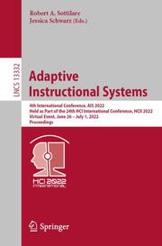 Adaptive Instructional Systems - Cover