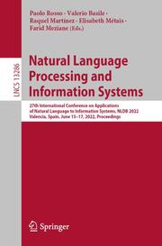 Natural Language Processing and Information Systems - Cover