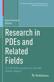Research in PDEs and Related Fields - Cover