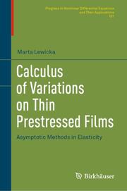 Calculus of Variations on Thin Prestressed Films - Cover